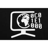 Cavempt CE Cave @ MPT C.E Retro TV Earth Print Men's and Women's Short-Sleeved T-shirt