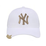 Yankee and Dogers Baseball Cap Men's and Women's Peaked Cap Bee Embroidery