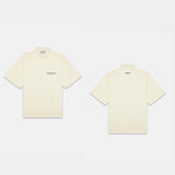 Essentials Polo Shirt Foot of God Essentials Fog Double Line Stand Collar