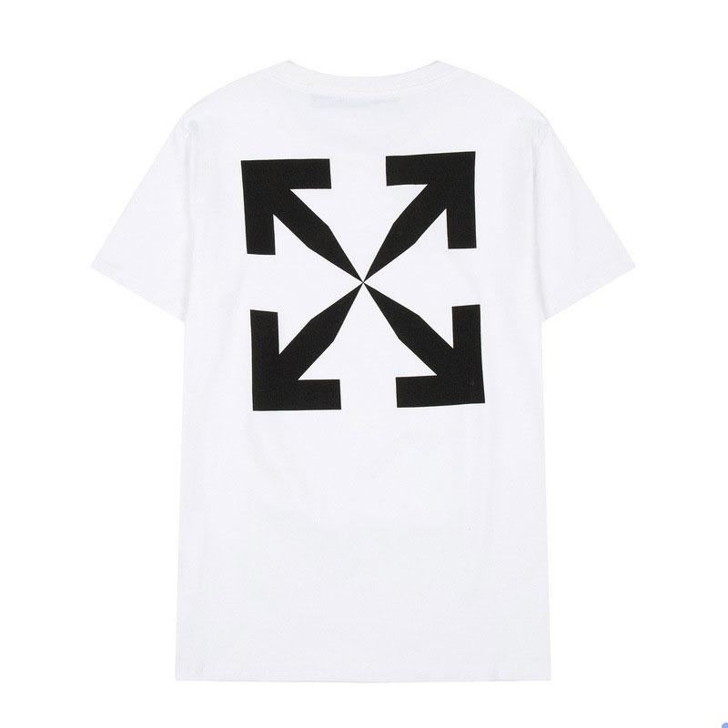 Off White T Shirt ShortSleeved Tshirt Men's Women's Cotton Owt