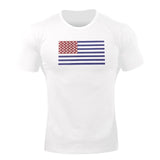 Tactics Style T Shirt for Men Sports T-shirt Men's Summer round Neck Training Sports Short Sleeve