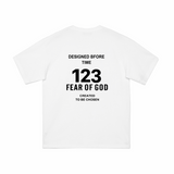 Present Angel T Shirt Foot of God Printed Loose Short Sleeve T-shirt