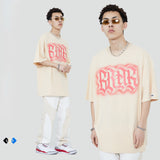 Blackair T Shirt Blackair Summer Print Short Sleeve Loose T-shirt