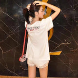 CHH Chrome Heart T Shirt Spring/Summer Red Sanskrit Letter Printed round Neck Short Sleeve T-shirt for Men and Women