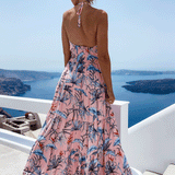 Beth Dutton Bohemian Dress Winter Autumn Midi Dresses Sexy Floral Backless Dress