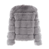 Full Length Faux Fur Coat