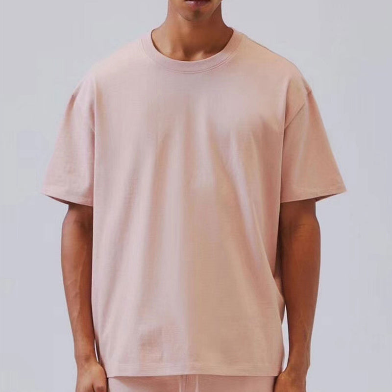 Fog T Shirt Tshirt Double Line T Shirt Short Sleeve Tshirt Men and Women Loose I Trendy plus Size Retro Sports Fear Of God essential