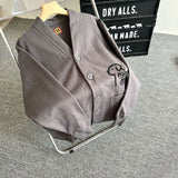 Human Made Sweatshirt Labrador Pattern Flocking Embroidery Knitted Coat