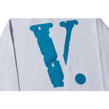 Vlone Hoodie Autumn and Winter Coat Hoodie Loose Men's and Women's Long Sleeves Hooded Sweater