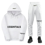 Fear Of God Fog Essentials Hoodie & Sweatpant 2 Piece Set For Men And Women