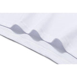 Fog T Shirt Summer Double Line Printed Short Sleeve Tshirt Male and Female Large Size Generation Hair Fear Of God