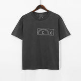 Cavempt Ce Life Cave @ MPT C.E Reflective Portrait Dot Print Men's and Women's Short Sleeve