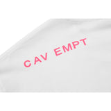 Cavempt Ce Cav @ Empt C.E Fluorescent Pink Cross Couple Short Sleeve T-shirt Men and Women