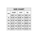 Women Plus Size Jeans Leopard Splicing Slim Denim Pencil Pants