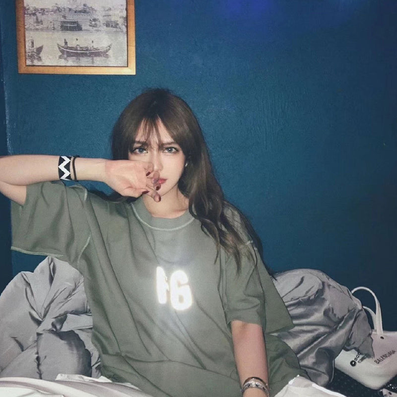 Fog T Shirt FG Letter Short Sleeve High Street Men and Women Tshirt Plus Size Retro Sports Fear Of God essential