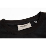 Fog T Shirt Spring/Summer Simple Solid Color round Neck Pullover Men's and Women's Same Style Short Sleeve Fear Of God