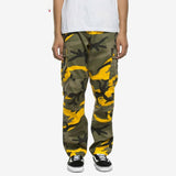 Sweatpants Dafeili Yellow BDU Camouflage Cargo Pants Hiphop Loose Feet Hip Hop European and American Style High Street Men's Pants