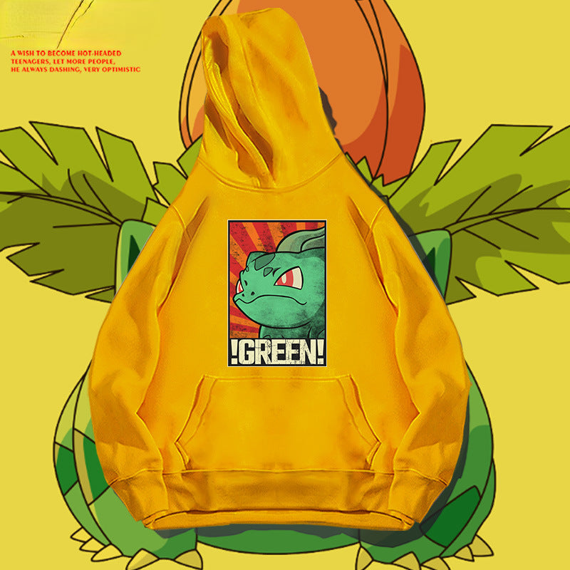 Men and Women Pokemon Pikachu Hoodie Pokémon Hooded Sweater