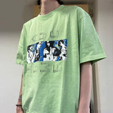 Cavempt CE Cave @ MPT C.E Portrait Printing Male and Female Couple Short Sleeve T-shirt