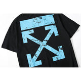 Off White T Shirt Printed Summer Owt Short Sleeved Tshirt Men's Clothing Owt