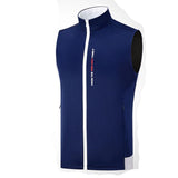 Men's Golf Vest Sports Slim Jacket Men's Sport Leisure Vest Men's Vest Autumn and Winter Warm