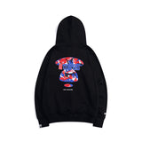 A Ape Print Hoodie