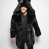 Full Length Faux Fur Coat