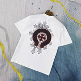 CHH Chrome Heart T Shirt Spring/Summer Embroidered round Neck Short Sleeve T-shirt for Men and Women