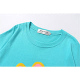 Men's T-shirt Summer Casual Tops Printed Short-Sleeved T-shirt Men's Half Sleeves Pullover Idle Style Trendy Loose Half-Sleeved T-shirt