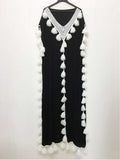 Women Plus Size Dresses V Neck Party Evening Dress