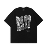 Blackair T Shirt Abstract Letter Short Sleeve T-shirt