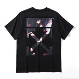 Off White T Shirt Ow Casual Plus Size Men's Tops Spring Summer Short Sleeves Tshirt Owt