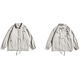 Flower Print Baseball Uniform Men's Spring Loose Bomber Jacket Men's plus Size Retro Sports Casual Jacket Men Shacket Men Jacket