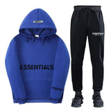 Fear Of God Fog Essentials Hoodie & Sweatpant 2 Piece Set For Men And Women