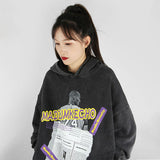 In Memory of Kobe Hoodie Oversize Loose Distressed Sweater to Commemorate Kobe
