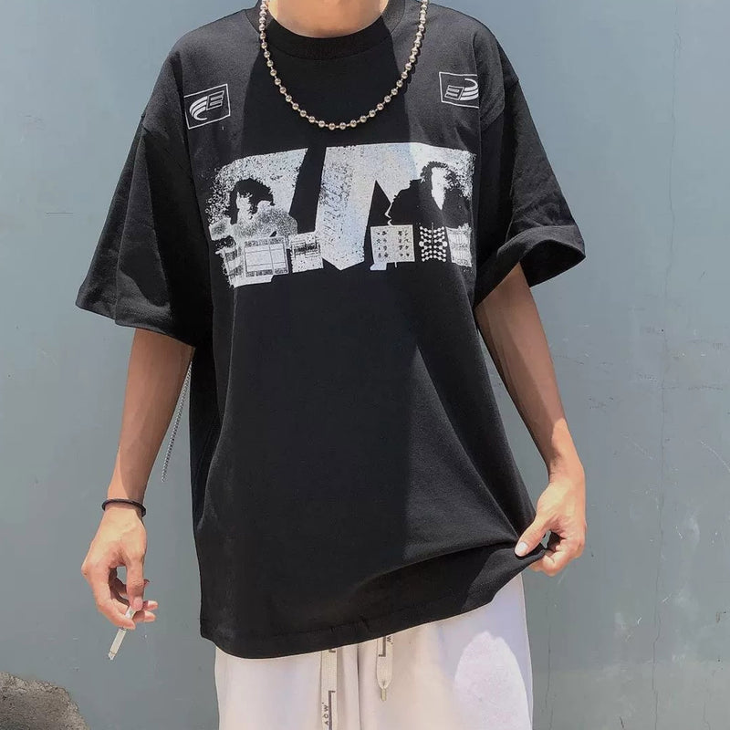 Cavempt Ce Life Cav @ Empt Printing Male and Female Couple Short Sleeve