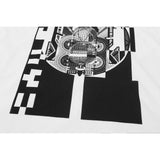 Cavempt Ce Printed round Neck Men and Women Couple Short Sleeve