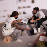 Rrr123 T-Shirt Retro Angel Print Heavy Vest