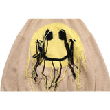 Justin Bieber Drew House Sweater Loose Oversize All Matching Sweater Sweater for Men and Women