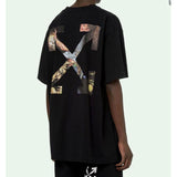 Off White Tshirt Arrow Men Owt Women Short Sleeve