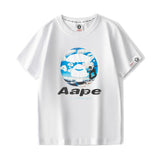 A Ape Print T Shirt