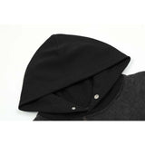 Present Hoodie Cheetah Print Distressed Retro Hooded Sweatshirt