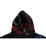 Black Christmas Sweater Vintage Paisley Sweaters Hooded Sweater