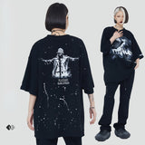 Blackair T Shirt Vintage Black, Short Sleeve Kanye Printed T-shirt