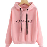 Slogan Graphic Hoodie Autumn and Winter Printing Fleece Lined