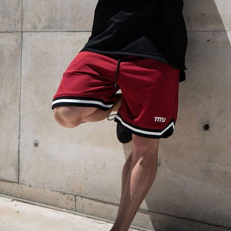 jogging shorts for men Slim Fit Muscle Gym Men Shorts Summer Shorts Spring Summer Sports Basketball Male Striped Loose