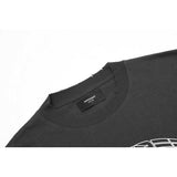 Present T Shirt Vintage Distressed Doberman Pinscher Printed round Neck Loose