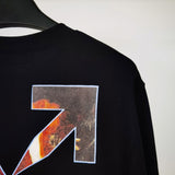 Off White Sweatshirts Long Sleeve round Neck Neck Sweater Autumn Oil Painting Series round Neck Men and Women
