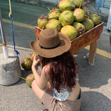 Straw Hat Western Straw Cowboy Hat Sun Hat