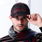 Vintage Check Baseball Cap British Plaid